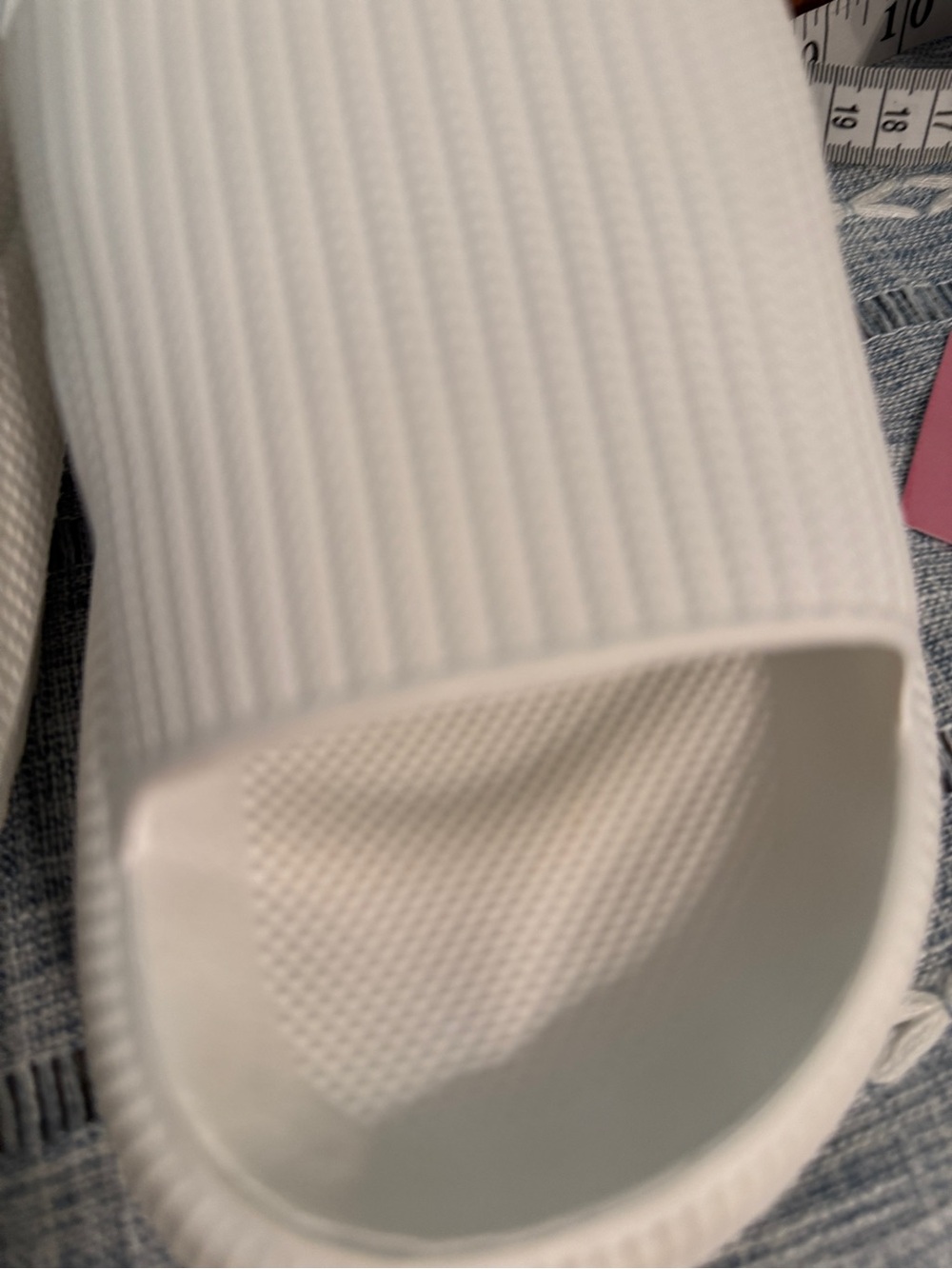 The Cloudies White Slide Mules - Comfortable Women’s Clogs - Picture 9 of 14